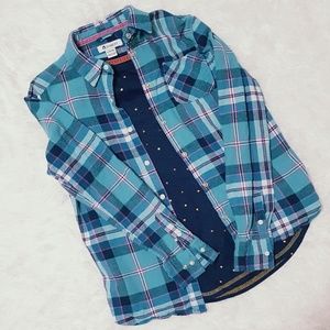 Tractr Two Piece Layering Shirt Set Stars Size L